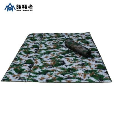 China Good Quality 200*200cm Aluminum Film Folding Sleeping Mat EVA Mattress Sleeping Mat Outdoor Picnic Camping for sale