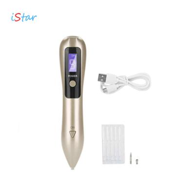 China Mole Removal Pen 9 Speeds Plasma Pen Rechargeable Blue Lightweight 2020 Beauty Equipment Product for sale