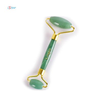 China Double Rollers/Body Natural Jade Roller Gua Sha Set Natural Hand Held Portable High Quality Products for sale