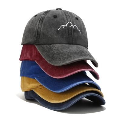 China New Mountain Embroidery Chain Adjustable Snapback Hip Hop Cowboy Men Women JOINT Baseball Caps Covers Fashion Dad Hats for sale