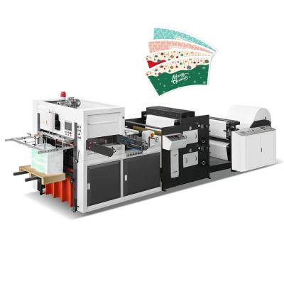 China Garment shops die cutting paper cup factory direct sale machine/paper cup/printing and cutting machine paper cup for sale