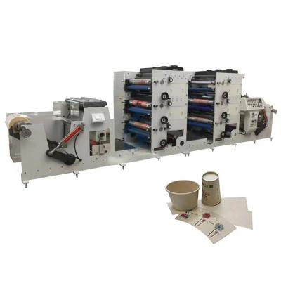 China Building Material Shops 6 Color Roll To Roll Flexible Printing Machine With CE Certificate for sale