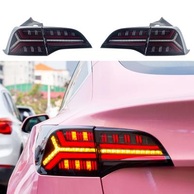 China For TESLA Taillight Rear Lamp Assembly Suit 2019-2020 Year Rear Park Running Sequential Turn Signal Light For Tesla for sale