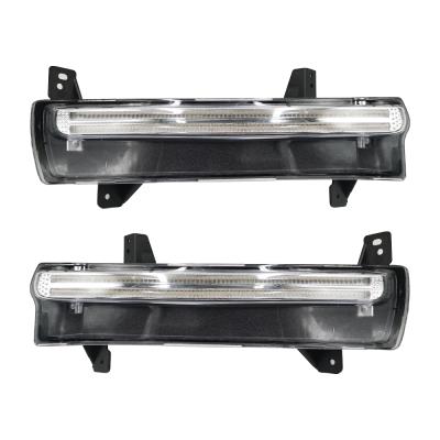 China 1 Set LED DRL Daytime Running Light With Yellow Turn Signal Light For Jeep Compass 2017 2018 2019 D11 for sale