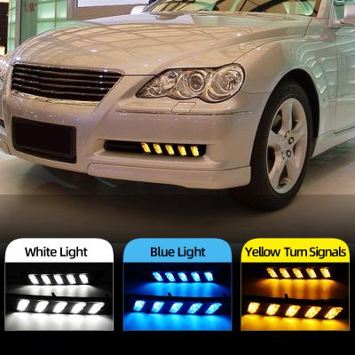 China 2Pcs DRL Daytime Running LED Light Fog Lamp For Toyota MARK X REIZ 2004 2005 2006 2007 2008 2009 B30 for sale