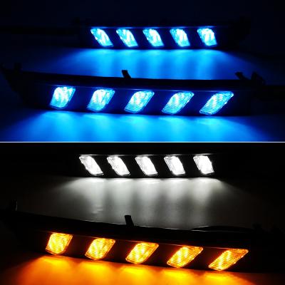 China 1 Pair DRL Daytime Running LED Fog Light Lamp For Toyota MARK X REIZ 2004 2005 2006 2007 2008 2009 D27 for sale