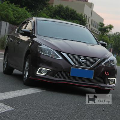 China LED Driving DRL With Daytime Running Lights Daytime Running Lights Head Lamp For Nissan Sylphy 2016 2017 P35 for sale