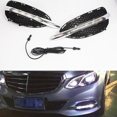 China LED DRL Daytime Running Light Daytime Running Light For Mercedes Benz W212 E 2015 V7 Class E180 E200 E260 E320 2014 for sale