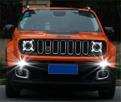 China 2pcs LED DRL Daytime Running Lights Daytime Running Lights Lamp Yellow Turn Signal For Jeep 2015 2016 2017 2018 D8 Renegade for sale