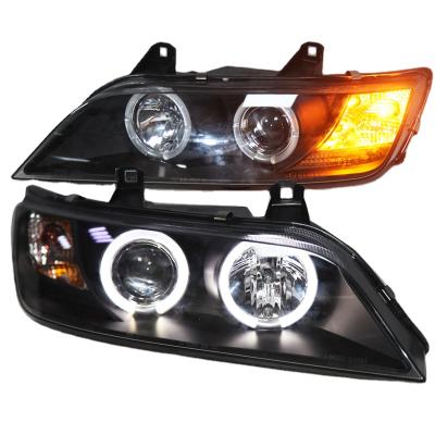 China 1996-2002 Year For BMW Z3 Head Lamps LED Angel Eyes Car Headlights SN O FOR For BMW Z3 Head for sale