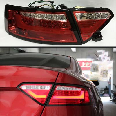 China For AUDI A5 LED Tail Lamp Assembly 2007 2008 2009 Year Red Color LED Rear Lights For Audi A5 for sale