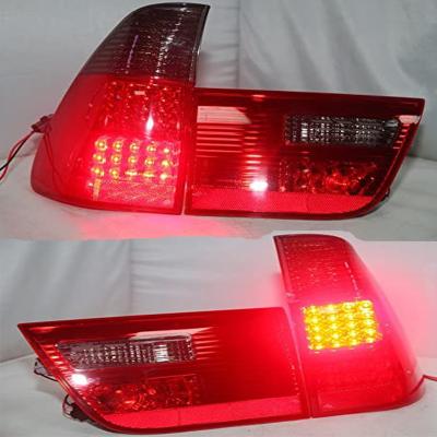 China For BMW X5 E53 LED Tail Light Back Lamps 1998-2006 Year Red Black For BMW for sale