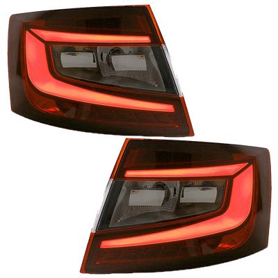 China Set of LED Tail Lights Assembly Case For Skoda Octavia 15-17 Year Auto Rear Part For Octavia for sale