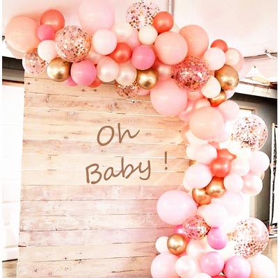 China Hot Sale Festival Wedding Terror Halloween Balloon Arch Garland Kit Confetti Balloon for Party Decorations for sale