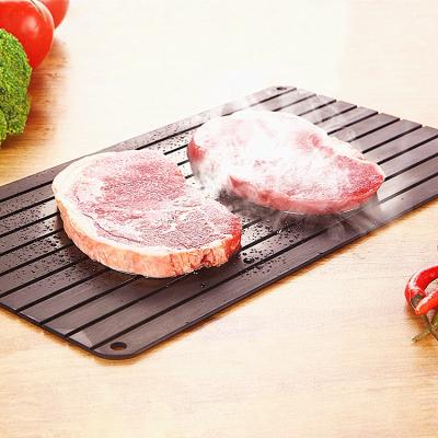 China Kitchen Vendor Hot Meat and Frozen Food Tools Defrosting Board Dish Defrost Tray Fast Meat Defrosting Tray for sale