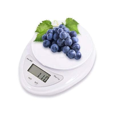 China With Electronic Mini Scale Tray Electronic Scale 5kg Kitchen Scale Coffee Scale for sale