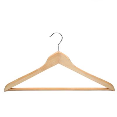 China Modern Cheap Price Coat Hanger For Clothes Antique Wooden Hangers Wholesale Rack for sale