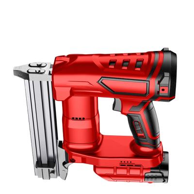 China Woodworking Tools high quality rechargeable electric cordless li-ion battery nail gun model professional nailers framing nail gun for sale