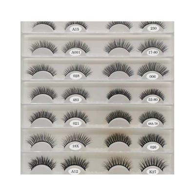 China Manufacturer Wholesale Full Strip Tapered Synthetic Hair Eyelash Light And Soft for sale