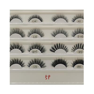 China Wholesale High Quality Light Weight Soft Full 3D Strip Eyelash Soft Eyelash for sale