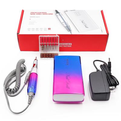 China Professional Portable Electric Nail Polish Rechargeable Plastic Sander File Drill Electric Pedicure Manicure Set Folder Machine 30000Rpm E for sale