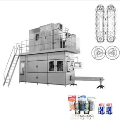 China Beverage Carton Box Juice Packaging Machinery Aseptic Liquid Machine for sale