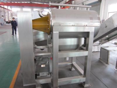 China Full Automatic Fruit Juice Plant Fruit Pulper For Orange Mango Apple for sale