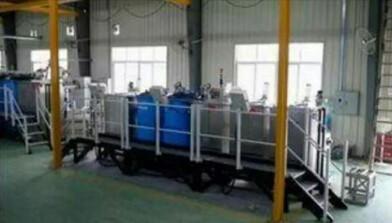 China Impregnation Equipment HY Brand Automatic Lift And Flip Porous Patching / Infiltration Plant for sale