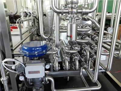 China Pipe Pasteurizer Machine 105~  143ºC UHT Tubular Sterilizer for sale