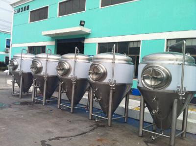 China Stainless Steel Beer Brewery Insulation Jacket Fermentation Tank for sale