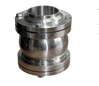 China DN65 DN80 Stainless Steel Sanitary Check Valve 10 Bar High Pressure for Drink Equipment for sale