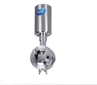 China Pneumatic Leakage-proof Butterfly Valve / Stainless Steel Valves with AISI 304 AISI 316L for sale