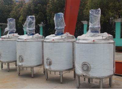 China Milk Storage Dairy Processing Plant / Dairy Production Line Steel Mixing Tanks for sale