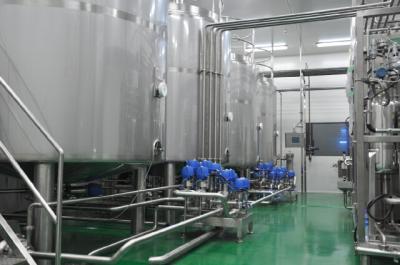 China Beverage Equipment Complete Turnkey Project Beer / Dairy Processing Plant for sale