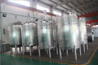 China Stainless Steel Stirrer Tanks for Drink Production Line / Tea Making for sale