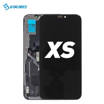 China wholesale mobile lcd display digitizer for iphone xs lcd touch screen replacement with full parts lcd TS8 incell XS warranty cell phone for sale