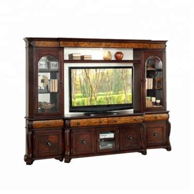 China Wholesale New Design Practical Environmentally Friendly Wooden TV Cabinet for sale