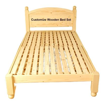 China Comfortable In Stock Wooden Bedroom Furniture Customize Bed Factory Wooden Child Beds Bedroom Solid Wood High Quality Kids Beds for sale