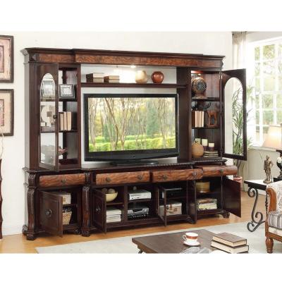 China Simple Designs Environmentally Friendly Wooden Furniture Tv Stand Living Room Furniture for sale