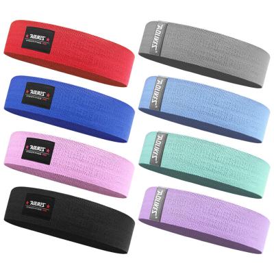 China Squat Resistance Ring Fitness Yoga Stretching Belt Fitness Elastic Belt Anti-Slip High Strength Yoga Stretching Belt for sale