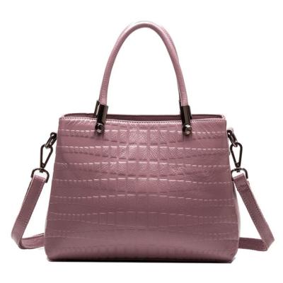 China Fashion JIANUO Luxury Premium Real Leather For Bags Woman Cowhide Leather Bags for sale