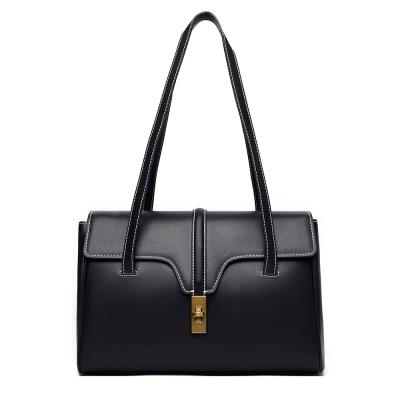 China Fashion No MOQ Ladies Handbag Brand High Fashion Real Leather Women Bags Handbag for sale