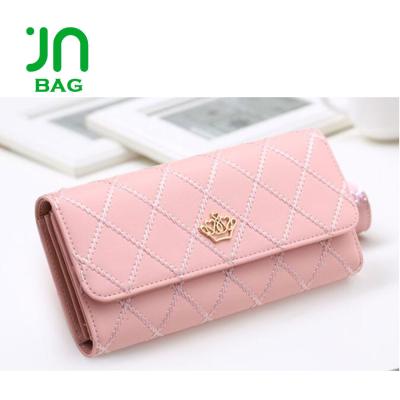 China JIANUO Waterproof Indian Clutch Purses Girls Wallets Wholesale Hangzhou Ladies Peers Wallets for sale