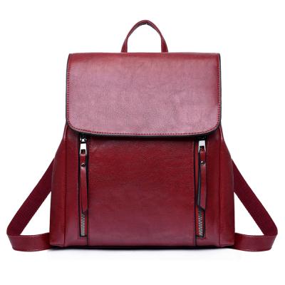 China JIANUO Waterproof Cheap Wholesale Bags Cute Girl Leather Backpack Bag for sale