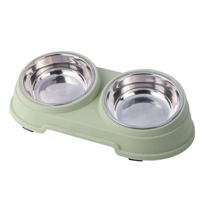 China Hot Sustainable Tending Logo Pet Products Portable Cat Water Bowl Plastic Custom Pet Bowl for sale