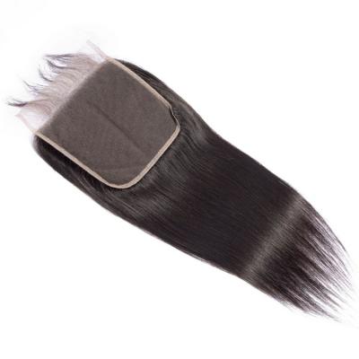 China Soft Bundle Hair With Closure, Raw Indian Hair 5x5 Lace Closure, 5x5 Lace Closure Hair Wig for sale