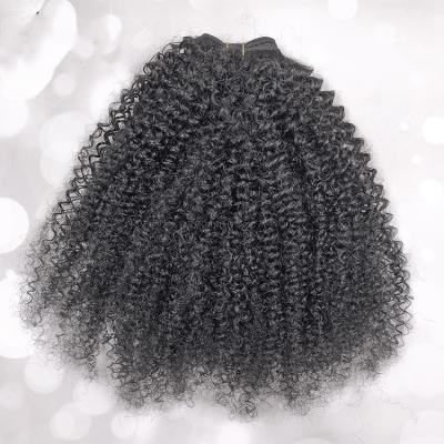 China Remy Virgin Hair Kinky Curly Silky Straight Brazilian Wave Color African American Human Hair Extensions for sale