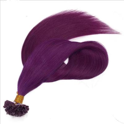 China 100% Virgin Human Hair U Tip Invisible Hair Extension Wave Hair Silky Straight Hairpiece 100% Hairpiece for sale