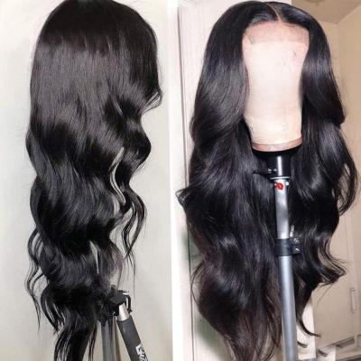 China Wholesale 13*4 Silky Straight Body Wave Hair Wigs For Color Women 150% Density With Baby Hair Natural Wigs for sale