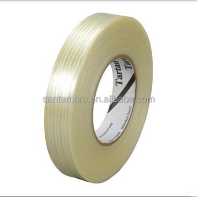 China Waterproof Hot Melt Adhesive Filament Strapping Tape, Wrapping Tape, Insulation Tape for sale